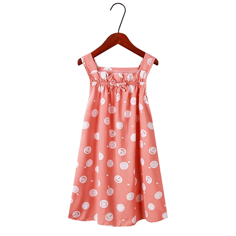 2021 New girls dresses 2 6 8 10 years children Slip dresses fashion cute Multicolor kids sleeveless dresses for girls long skirt top design for baby girl Dresses