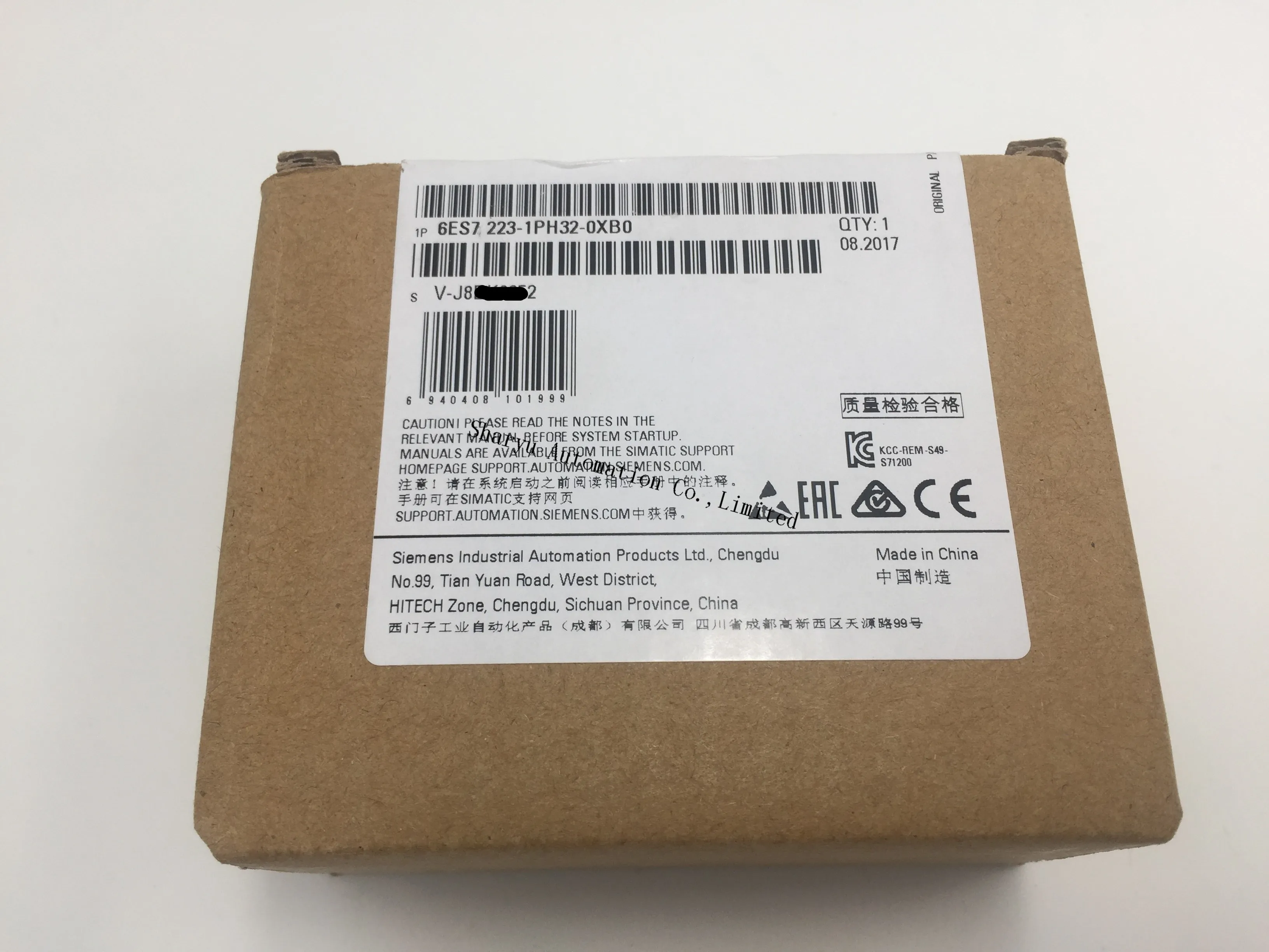 Цифровой модуль SIMATIC S7-1200 6ES7223-1PH32-0XB0 Siem I/O SM1223 модуль 6es7223-1ph32-0xb0, 8DI/8 DO 24VDC реле 2A