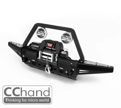 Buy CChand full metal front bumper (can install winch) for  RC4WD 1/10 defender D90/D110  rc car toy