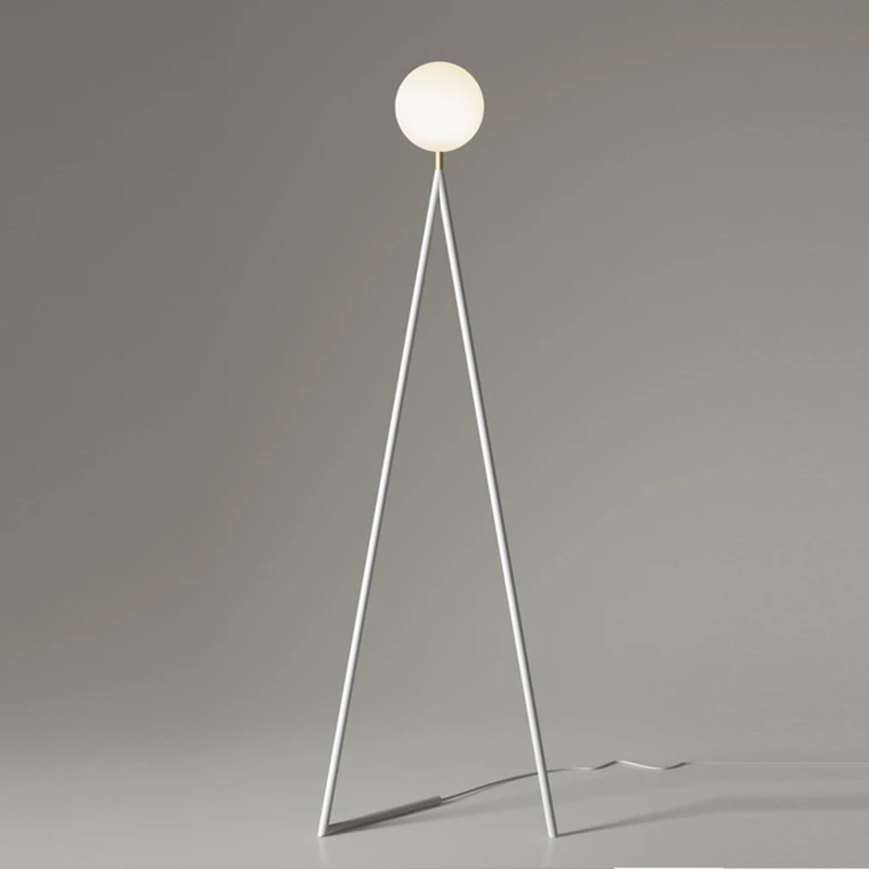 

Modern Concise Metal A Living Room Floor Lamp Northern Europe Minimalist Originality Personality Bedroom Study Designer Land