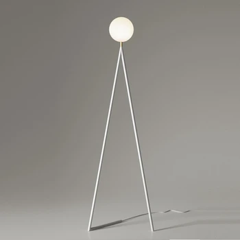 

Modern Concise Metal A Living Room Floor Lamp Northern Europe Minimalist Originality Personality Bedroom Study Designer Land