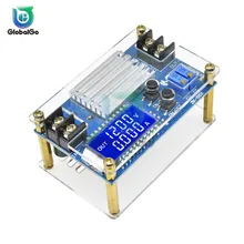DC-DC 9-45V To 11-50V 5A LCD Step Up Module Board Regulated Power Supply Boost Converter Voltage Current Constant 90W+Case dc 45v