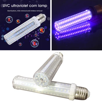 

E27 Bathroom UV Aluminium Rustproof Home Office LED Corn Bulb Restaurant Hotel With Remote Control Germicidal