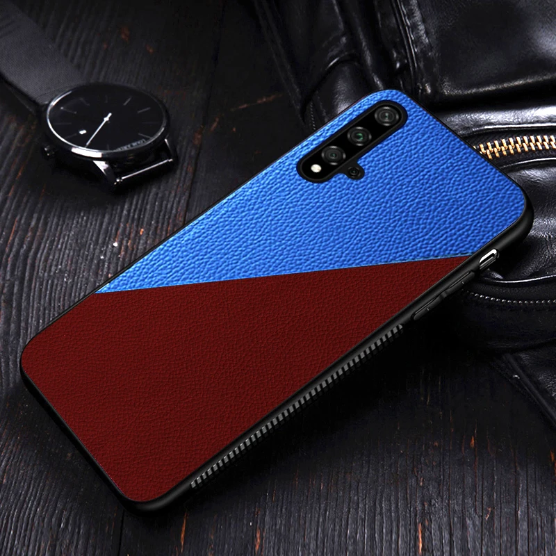 I coque, чехол, чехол, для huawei honor 20 Pro honor 20 pro, персонализированный модный кожаный чехол с узором, силиконовый чехол, Роскошный деловой чехол