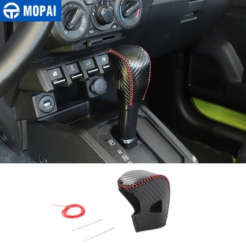 

MOPAI Gear Shift Cover for Suzuki Jimny 2019+ Car Gear Shift Head Protection Cover for Suzuki Jimny 2019+ Interior Accessories