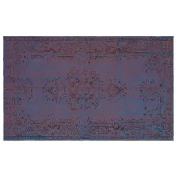 

Handmade Blue Vintage Overdyed Turkish Area Rug 152x248 Cm-4'12''X8'2''