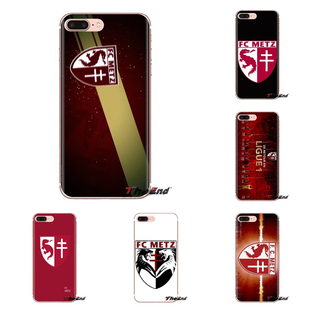 TPU Shell Case For Xiaomi Mi4 Mi5 Mi5S Mi6 Mi A1 A2 5X 6X 8 9 Lite SE Pro Max Mix 2 3 2S FC Metz Ligue Lorraine France Logo |