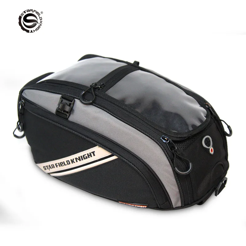 

STAR FIELD KNIGHT Motorcycle Tank Bags Multifunction Large Capacity Transparent Waterproof Riding Backpack Motorbike Cycling Bag