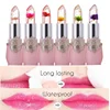 6 colors flower jelly transparent waterproof discoloration lipstick God lips temperature Discoloration  lasting lipstick ► Photo 2/6