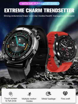 

Smart Watch Men 1.54 Inch Full Touch Fitness Tracker Women Wearable Devices Heart Rate Monitor Sport Band For Android IOS