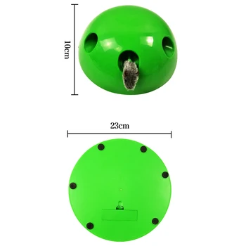 

Upgraded Version USB Charging Electric Cat Training Toy Funny Game POP N PLAY Cat Toy Scratching Device
