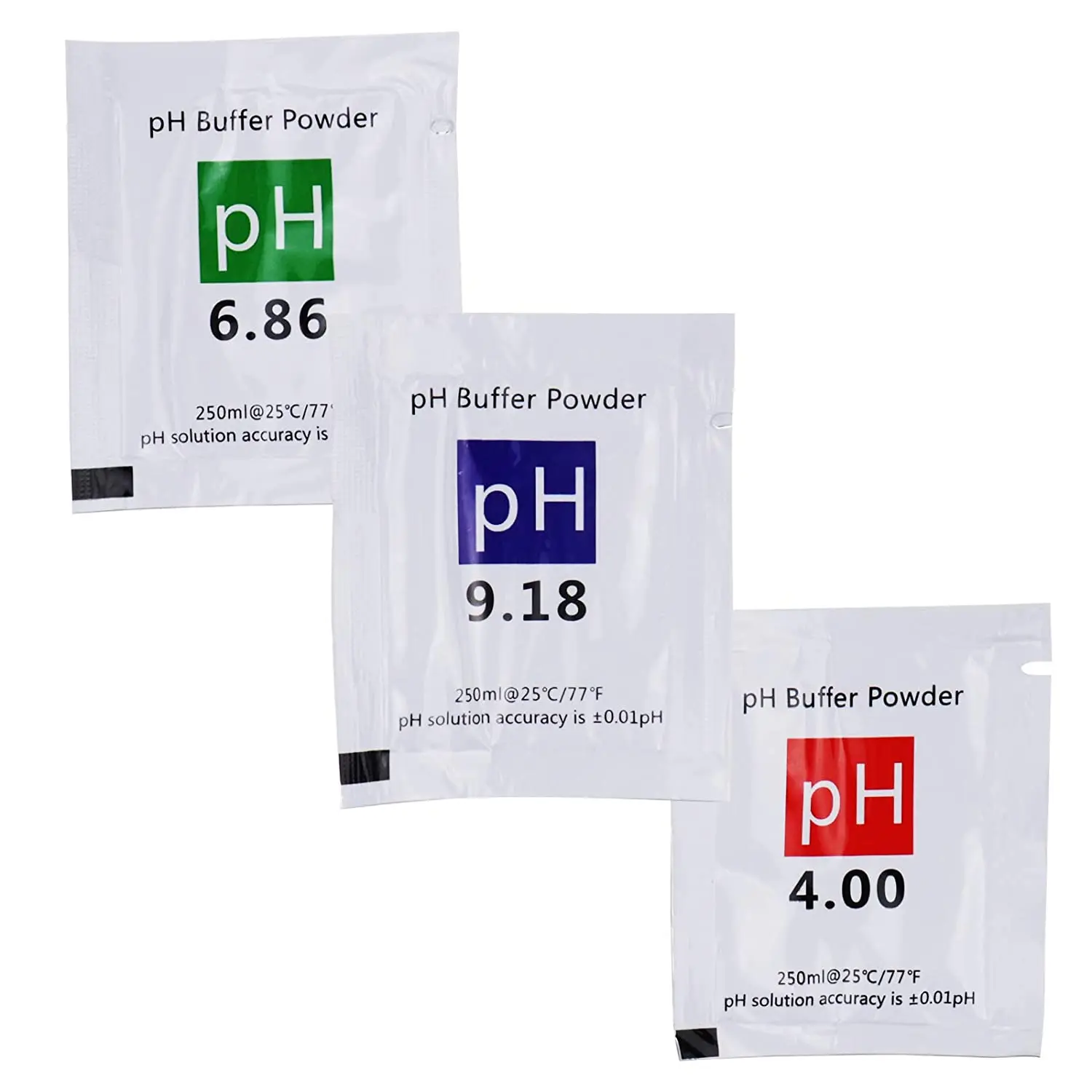 PH Buffer Powder Measure Calibration Solution ph4.00/ 6.86 /9.18 Calibration Point For PH Test Meter