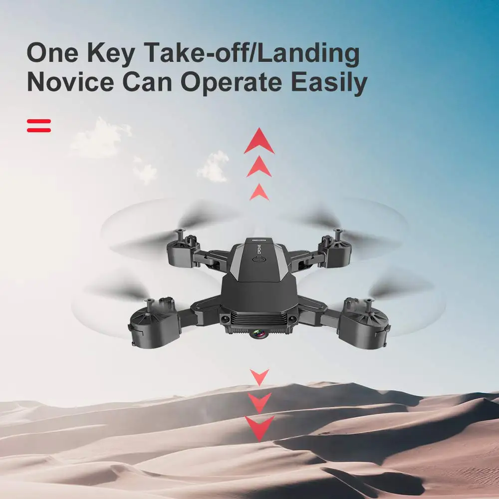GPS Drone FPV Drones with Camera for Adults 4K HD, Foldable Drone for Beginners, RC Quadcopter with GPS Return Home