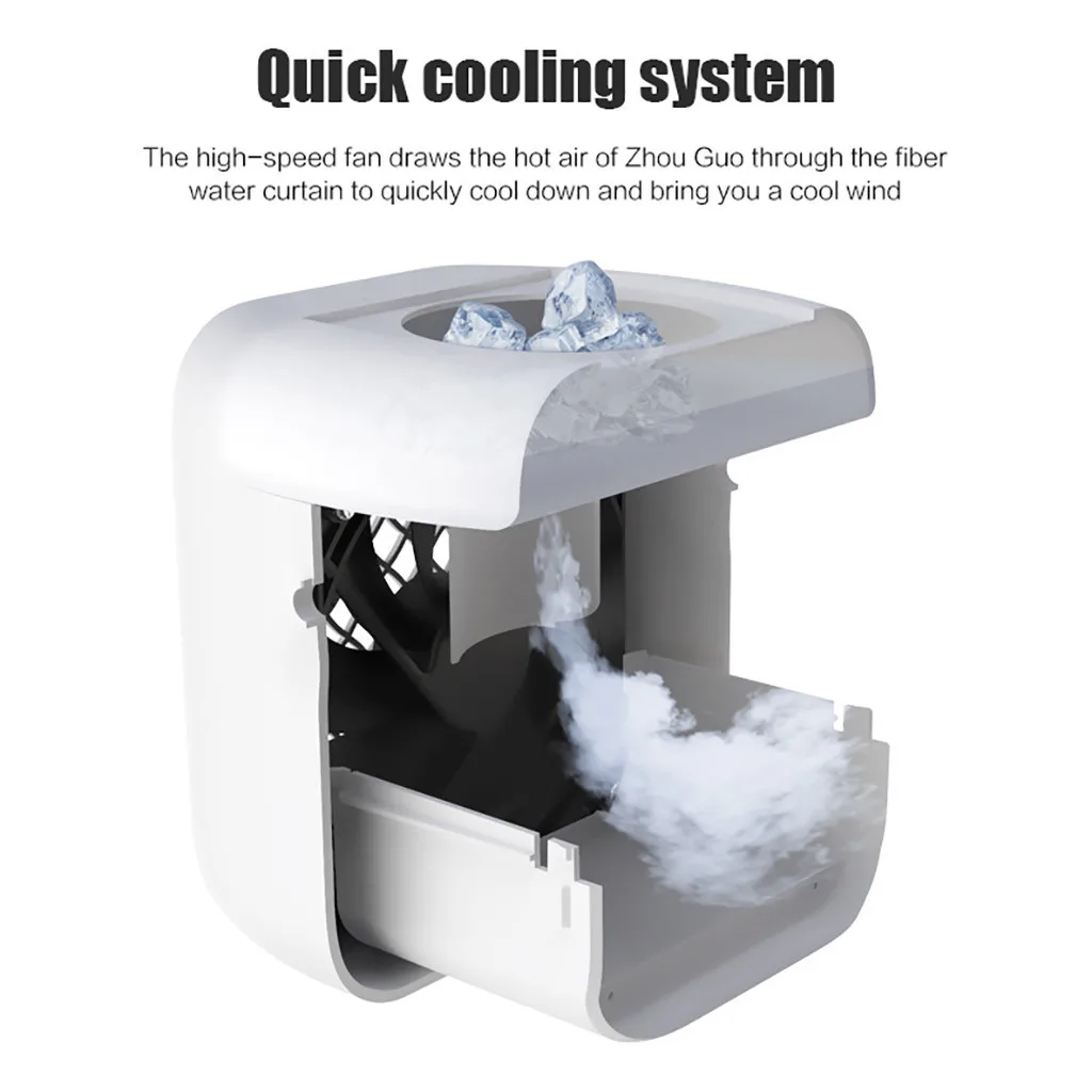 Other DIY & Tools Air Conditioner Fan Air Cooler Mini Usb Portable Ac