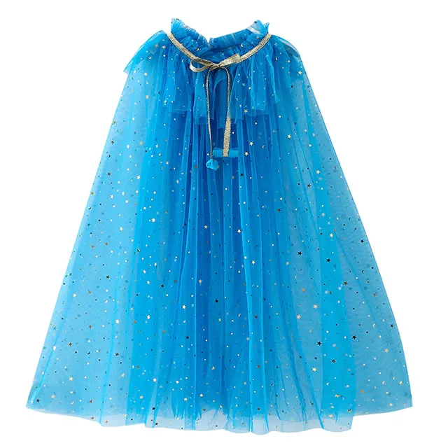 Girl Princess Dress Cosplay Elsa Costume Fancy Dress Kid Halloween Carnival Snow Queen Elza Clothing Party Blue Dress Girls Gift - Color: Rose Red