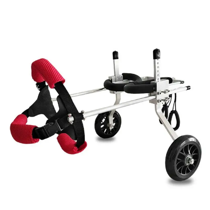 

Easy Carry Light Dog Back Legs Wheelchair Aluminum Alloy for Handicapped Hind for dog clothes