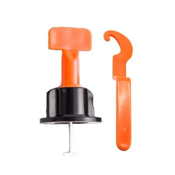 

50pcs/set Tile Leveler Wedges Spacers Flooring Wall Positioning DIY Tool Locator Leveling System Construction Reusable Home