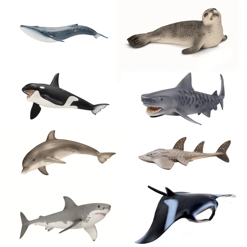 Schleich Sile модель серии морских обитателей модель животных Дельфин черепаха КИТ VISHARK Haima