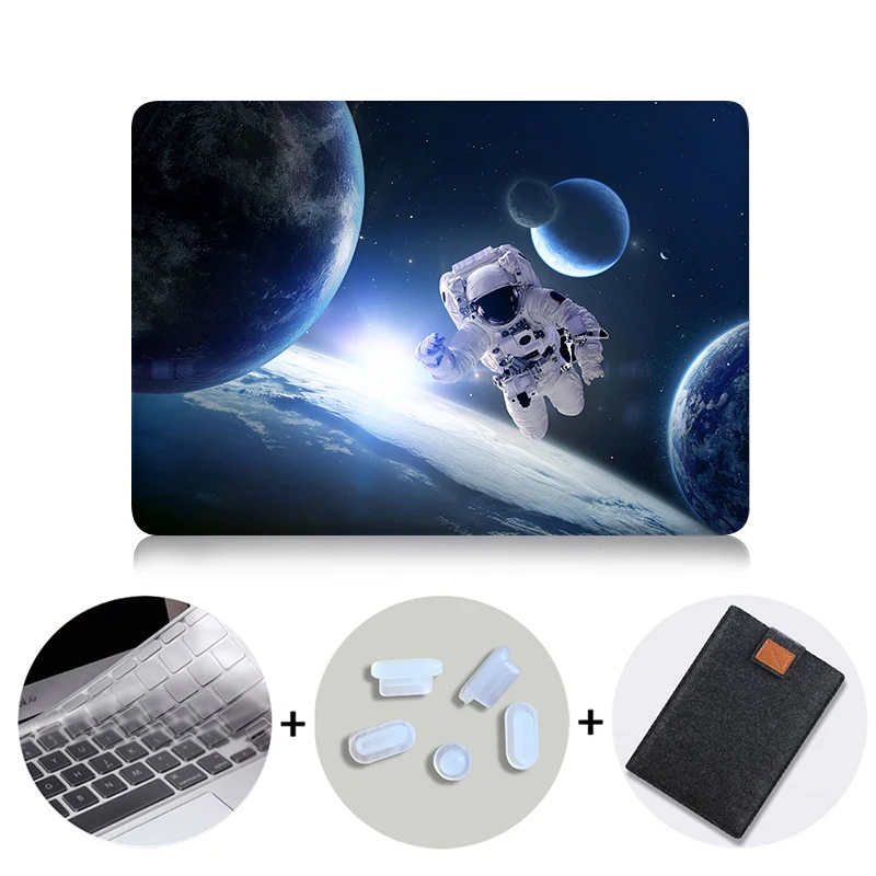 MB02 MTT чехол для Macbook Pro 13 15 дюймов с сенсорной панелью астронавт чехол для macbook Air Pro retina 11 12 13,3 15,4 сумка для ноутбука - Цвет: MB02