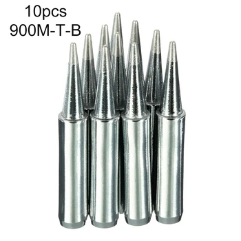

10pcs 900M-T-B Lead-free Pure Copper Solder Iron Tips Set for Soldering Station