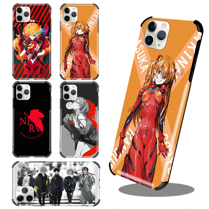 Neon Genesis Evangelion Anime Eva Case For Apple Iphone 13pro 12pro Max 13mini 11 Xs Xr 7p 8p Se2 Anti Fall Fashion Matt Cover Aliexpress