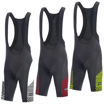 

3 COLOR 2019 Men GORE Sportwear Underwear Cycling Shorts Quick Dry Maillot Culotte Padded Riding 9D Gel Bib Short