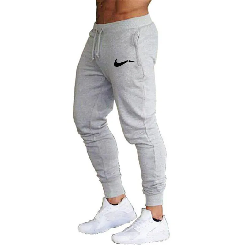 

2019 Men's running trousers fashion mens fitness sweatpants quick-drying breathable tights running pants men casual jogging pant