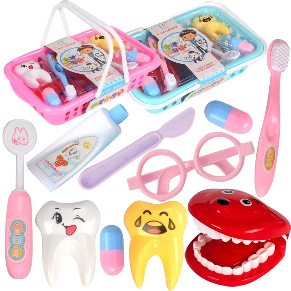 Children Pretend Makeup Games Toys Hair Dryer Comb Girls Play House Simulated kitchen toys Simulation Drama Props Girl Gift