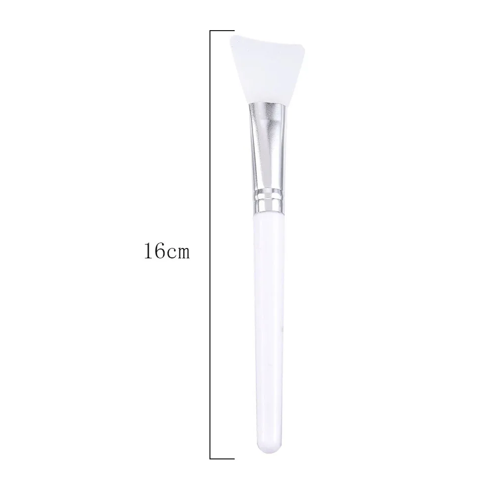 Pennello per maschera viso in silicone di bellezza Pennello per trucco Punta morbida Maschera di fango Forma di coltello Bellezza Cosmetici Fai da te Pennelli per maschera viso Strumenti_voghion.com