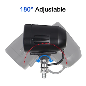 

Hot 10W 10-80V LED Boat Marine Light Yacht Spotlight IP68 Waterproof 2019