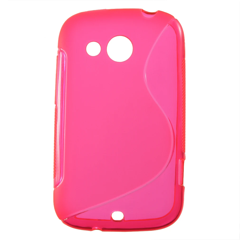 Soft TPU Gel Case Back Cover Skin Protector For HTC Desire C |