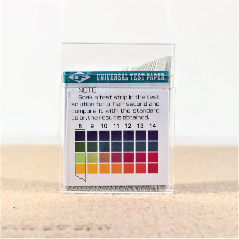 100pcs Laboratory Household PH Test Strip Paper Indicator PH0-144.5-9 Test Paper For Water Saliva and Urine Testing Measuring (6)