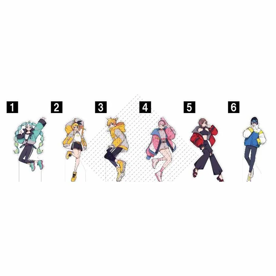 Кагамин Рин Len Hatsune Miku Kaito Meiko акриловая подставка модели Vocaloid аниме наружная