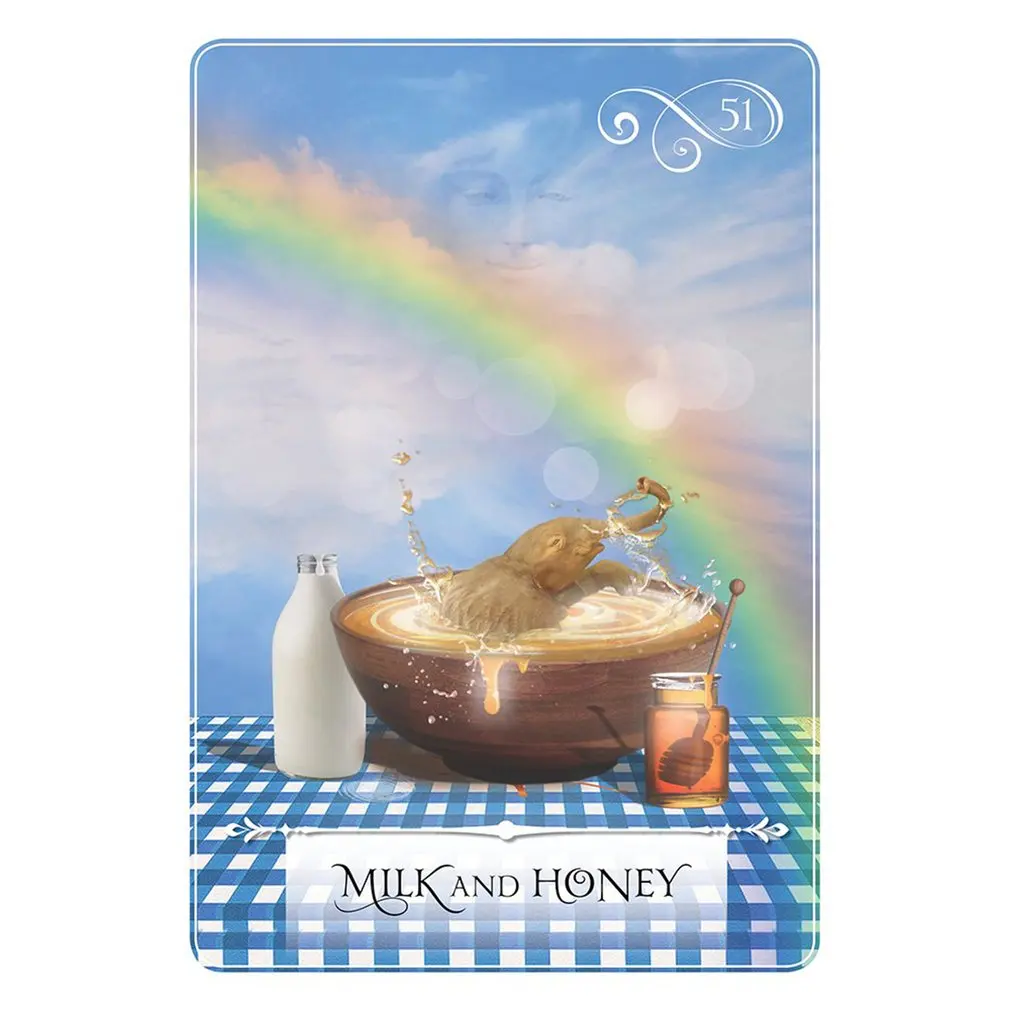 God of Wisdom английская красота Oracle Card Deck английская настольная игра Oracle Card divination Fate настольная игра