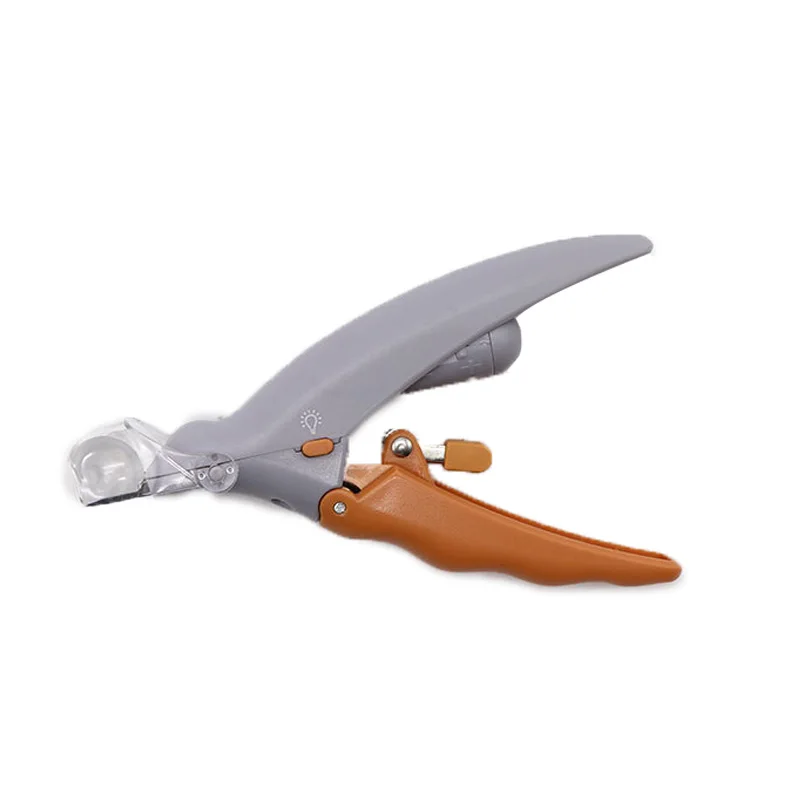 Pet Dog Cutter Professional Cat and Dog Nail Clipper Cutting Machine Beauty Scissors Animal Cat Locks Pet LED Light Nail Trimmer