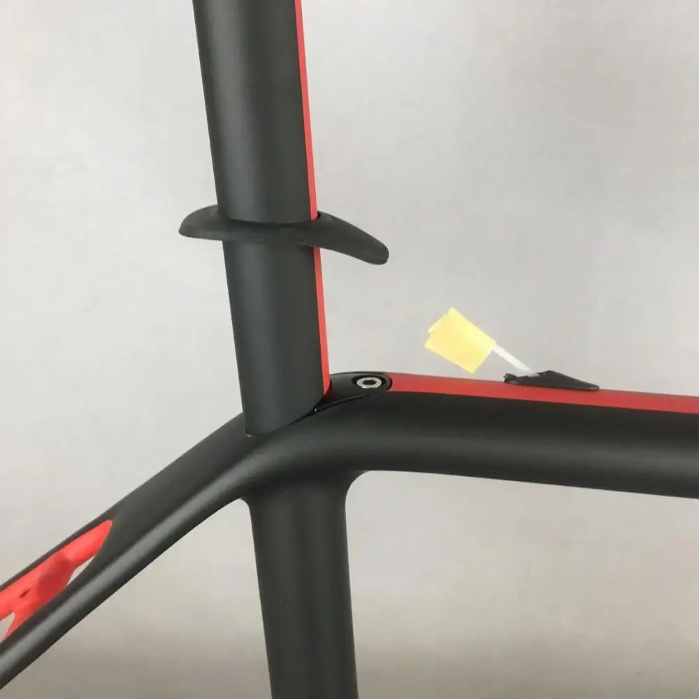 Top 2020 SERAPH new T1000 super light carbon frame  FM609 carbon frame SGS test frame chinese red color paint frame 1