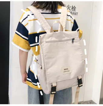 

Fresh Ladies Backpack Large Capacity School Bag Women's Large-capacity Korean-style High School College Student Backpack