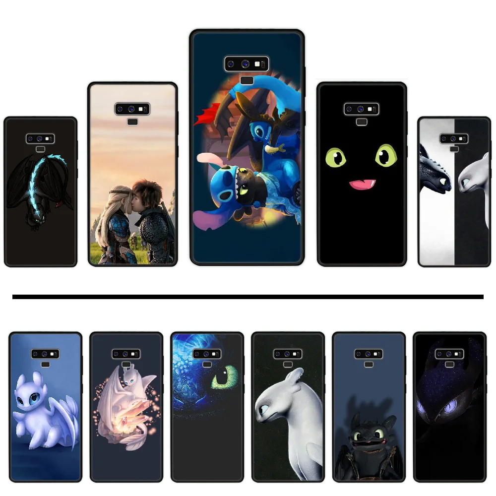 How to Train Your Dragon Silicone capa Phone Case For Samsung Galaxy S8 S9 S10 Plus Lite S10E Note 3 4 5 6 7 8 9 10 Pro cover | Мобильные
