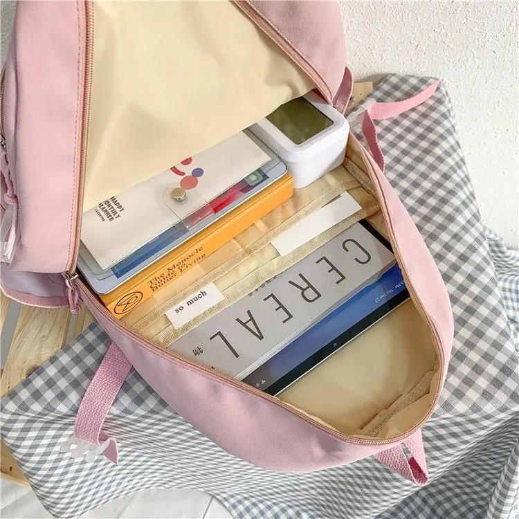 Kawaii Japanese Style High School Multipocket Backpack