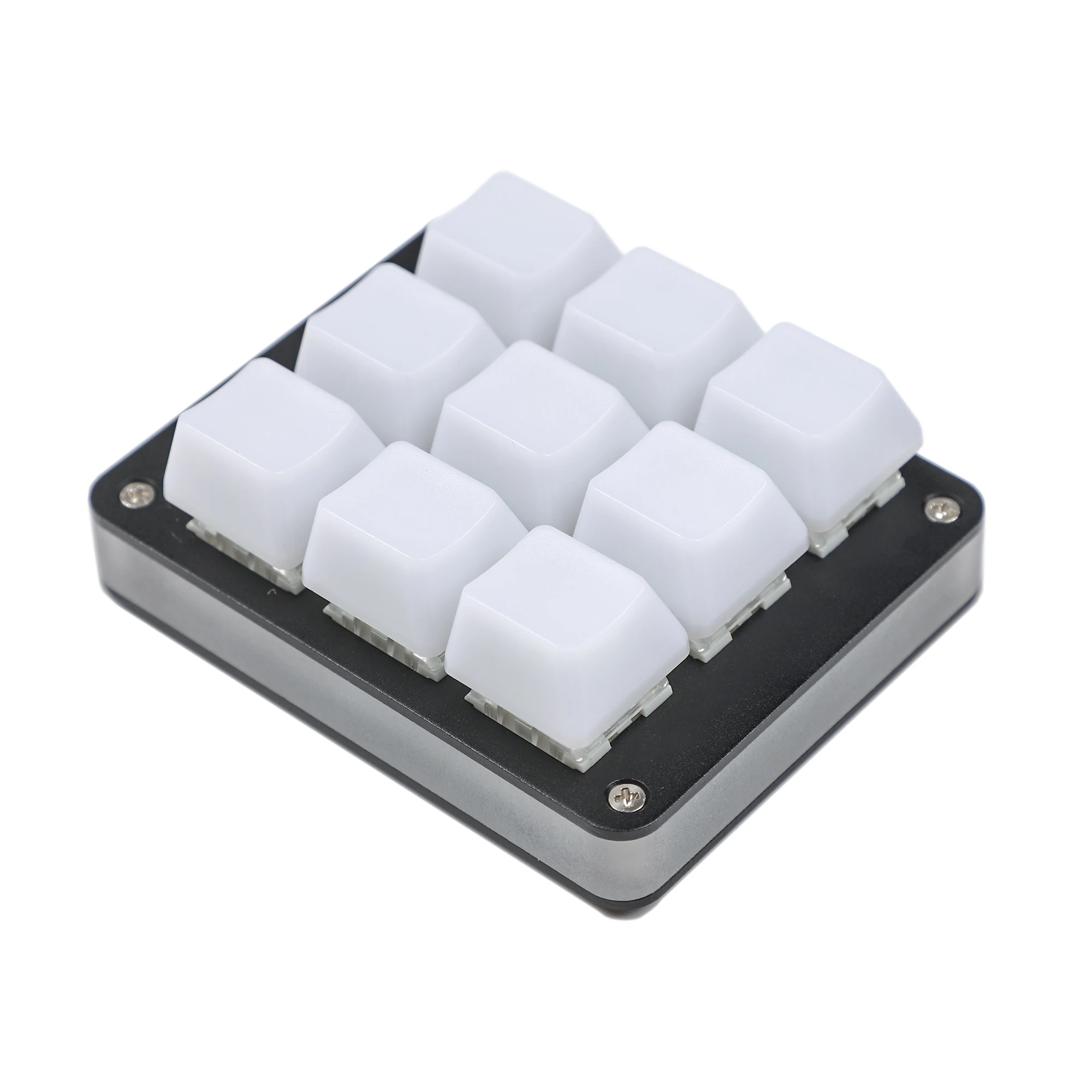 Teclado Mecânico Numpad para Jogos e Photoshop Key Alumínio Cnc Qmk Via Hotswap Ymdk Suporte Rgb Macro tipo c mx Switches