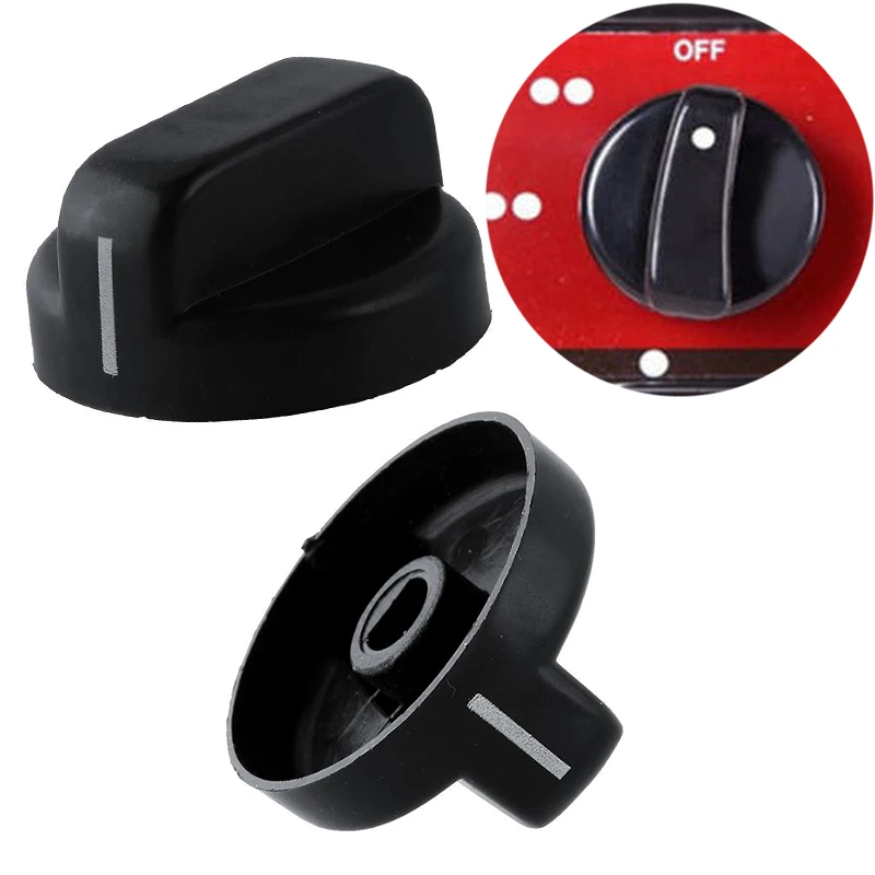 

Plastic Gas Stove Cooker Control Knobs Gas Switch Black Rotary Simple Practical Kitchen Gas Switch