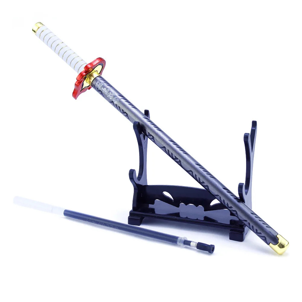 Penna Gel Demon Slayer Spada Katana - Modello Collezionabile Kochou Shinobu Con Supporto - Foto 14