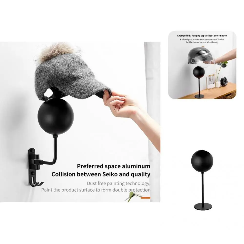 Useful Helmet Wall Rack Ultralight Two Style Water Resistant Helmet Rack  Helmet Holder    Helmet Rack