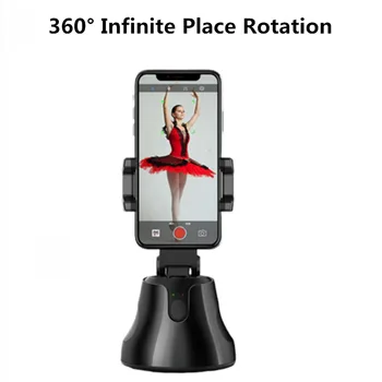 

Apai 360 Rotation Auto Smart Shooting Selfie stick Objects Tracking Camera Face Recognition for Vlog Video Camera Phone Holder