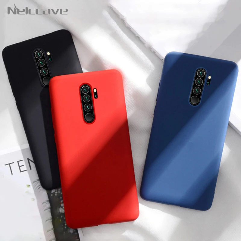 50 Pieces Liquid Silicone Cover For Xiaomi Redmi 7 7A 6 6A K20 Pro Go Note 8 Soft thin Phone Case Candy Color Back Cases |