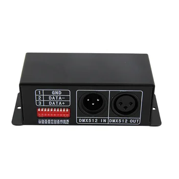

BC-802-6803 DC5V-24V LPD6803 DMX Signal Decoder