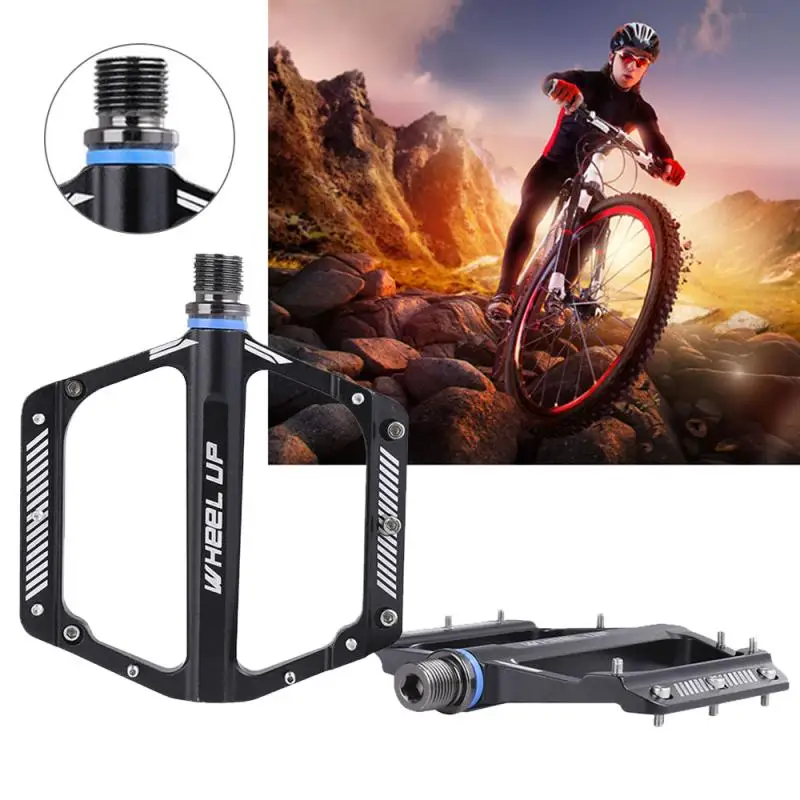 WHEELl UP CNC подшипники велосипедные педали противоскользящие Сверхлегкие MTB горный велосипед педали герметичный Подшипник педали велосипедные аксессуары