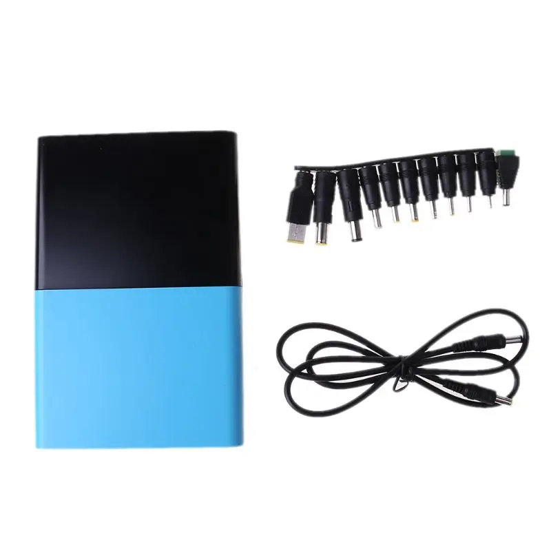 QC 3 0 USB DC 1-24V Регулируемый Выход 12x18650 батареи DIY Мощность банка коробка для