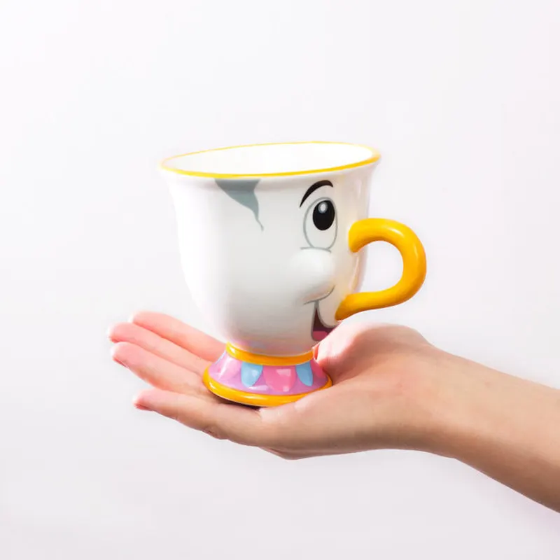 Керамическая кофейная чашка с большим носом креативная мультяшная 3D стерео