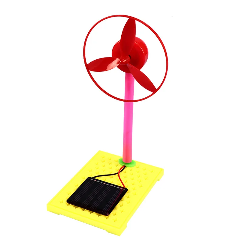 

Solar Fan DIY Children Science And Technology Small Production Invention Primary School Science Experiment Handmade Toy